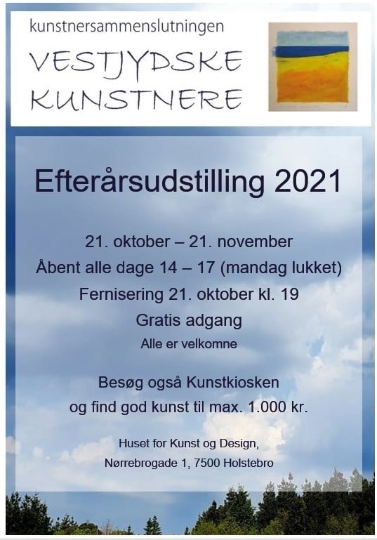 Efterårsudstilling 2021 Vestjydske kunstnere